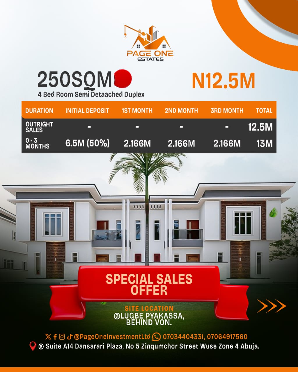 Page One Estates Lugbe