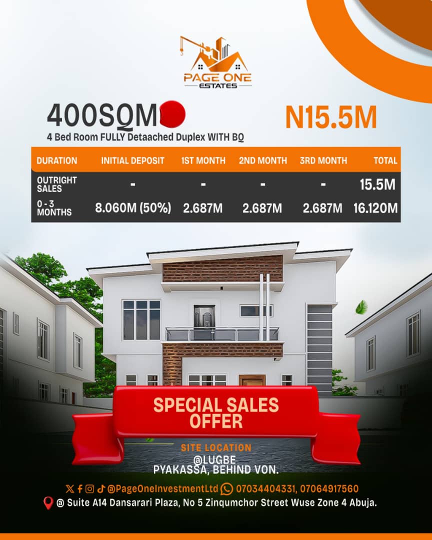 Page One Estates Lugbe